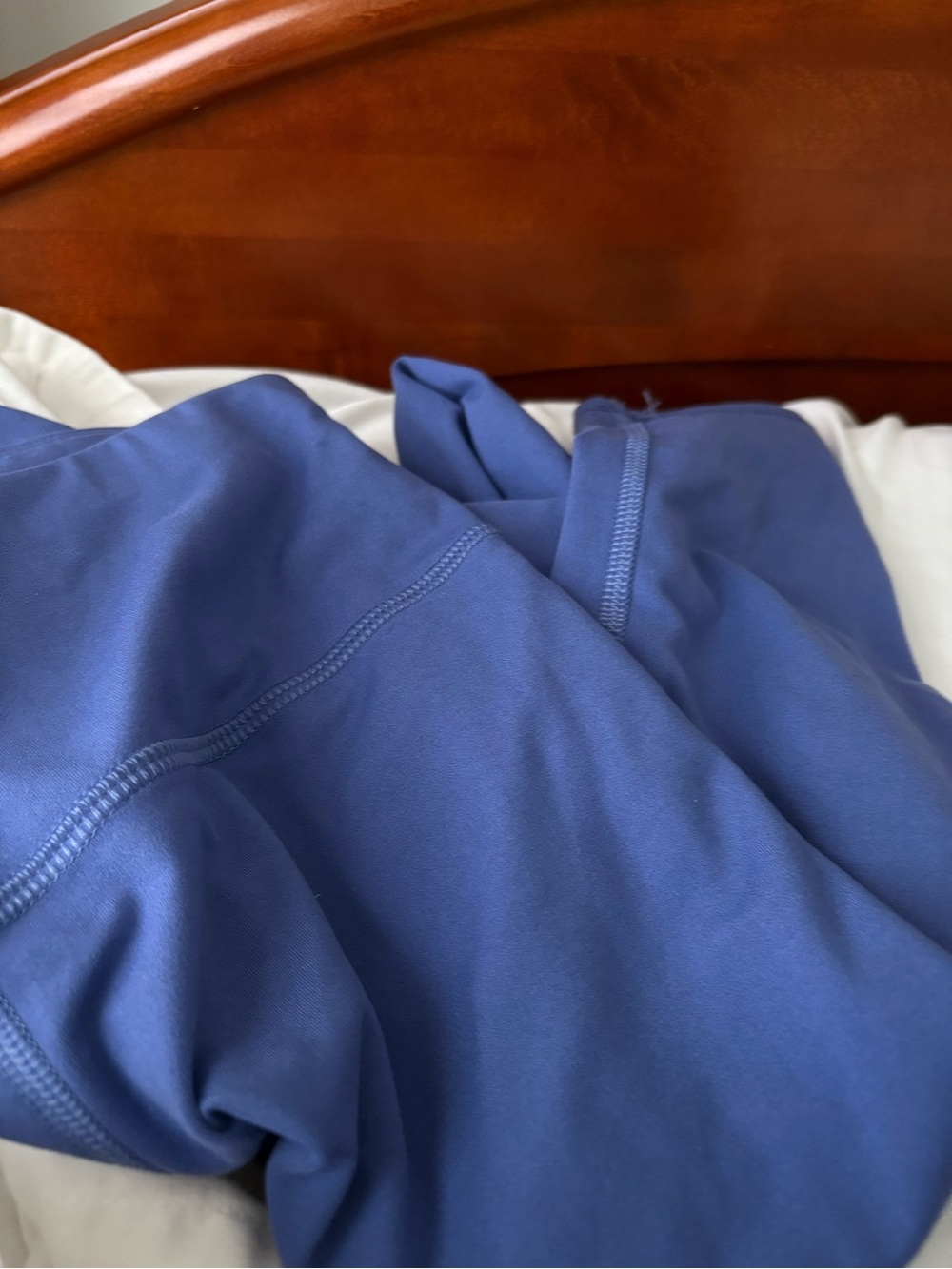 Blue-ish Purple Leggings with Pockets - Picture 5 of 5